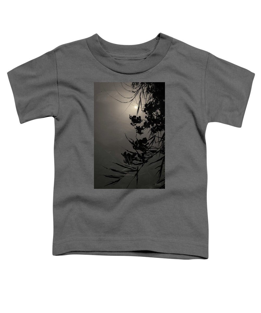 Abstract Toddler T-Shirt featuring the photograph Sun and Reflections Toned by David Gordon