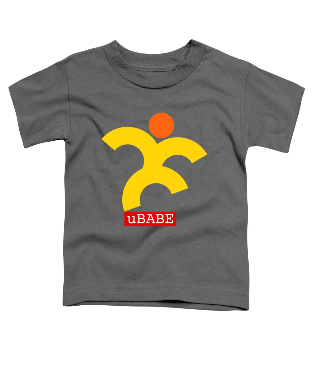 Ubabe Sun Dance Toddler T-Shirt featuring the digital art Sun Dance by Ubabe Style