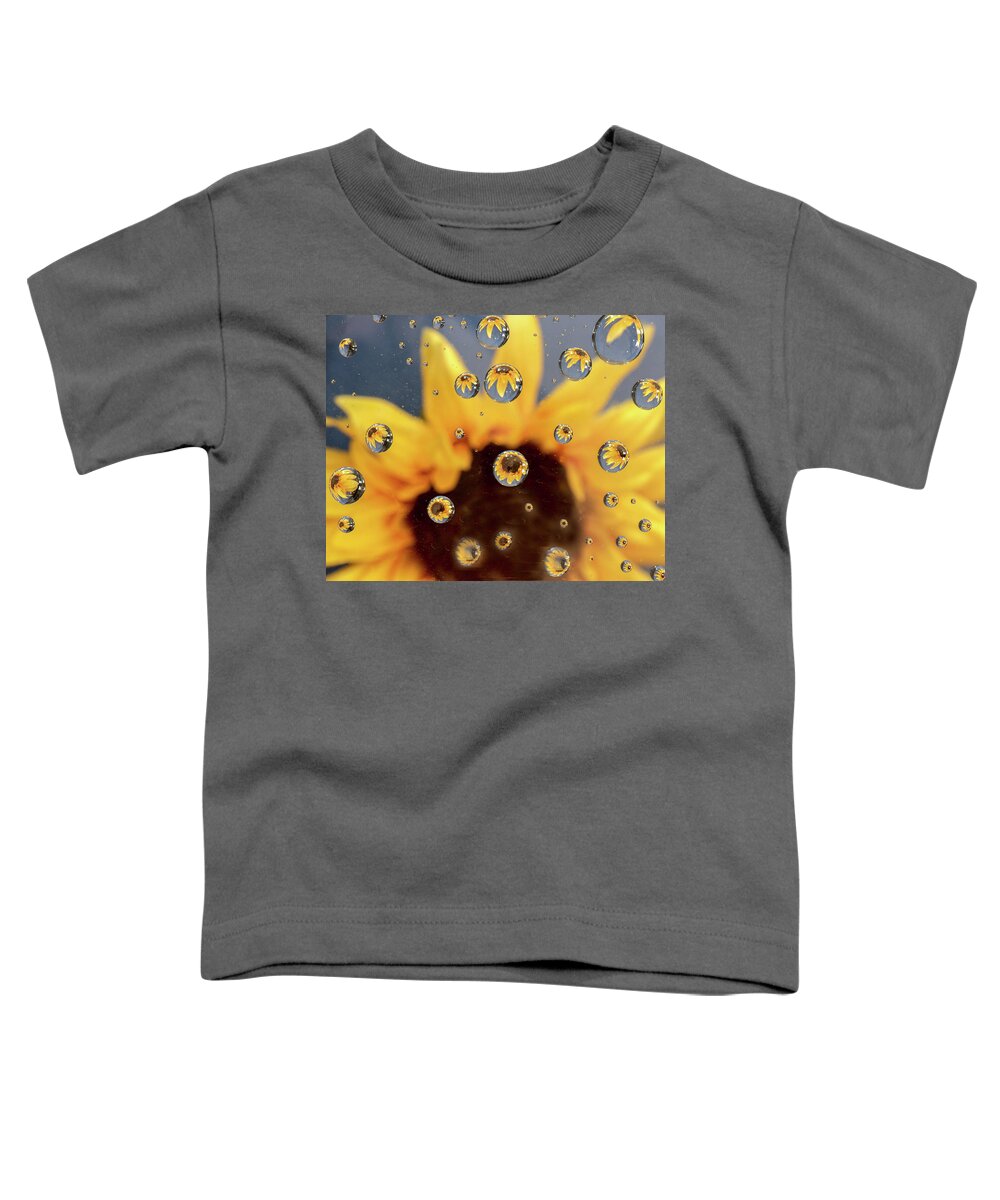 Flower Toddler T-Shirt featuring the photograph Sunflower by Minnie Gallman