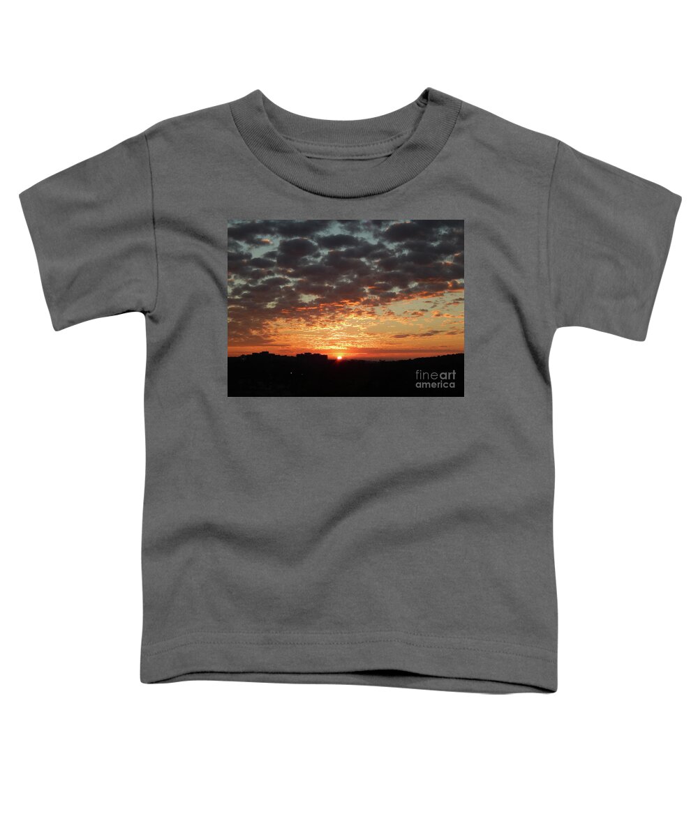 Ann Arbor Toddler T-Shirt featuring the photograph Sunrise 4 by Phil Perkins