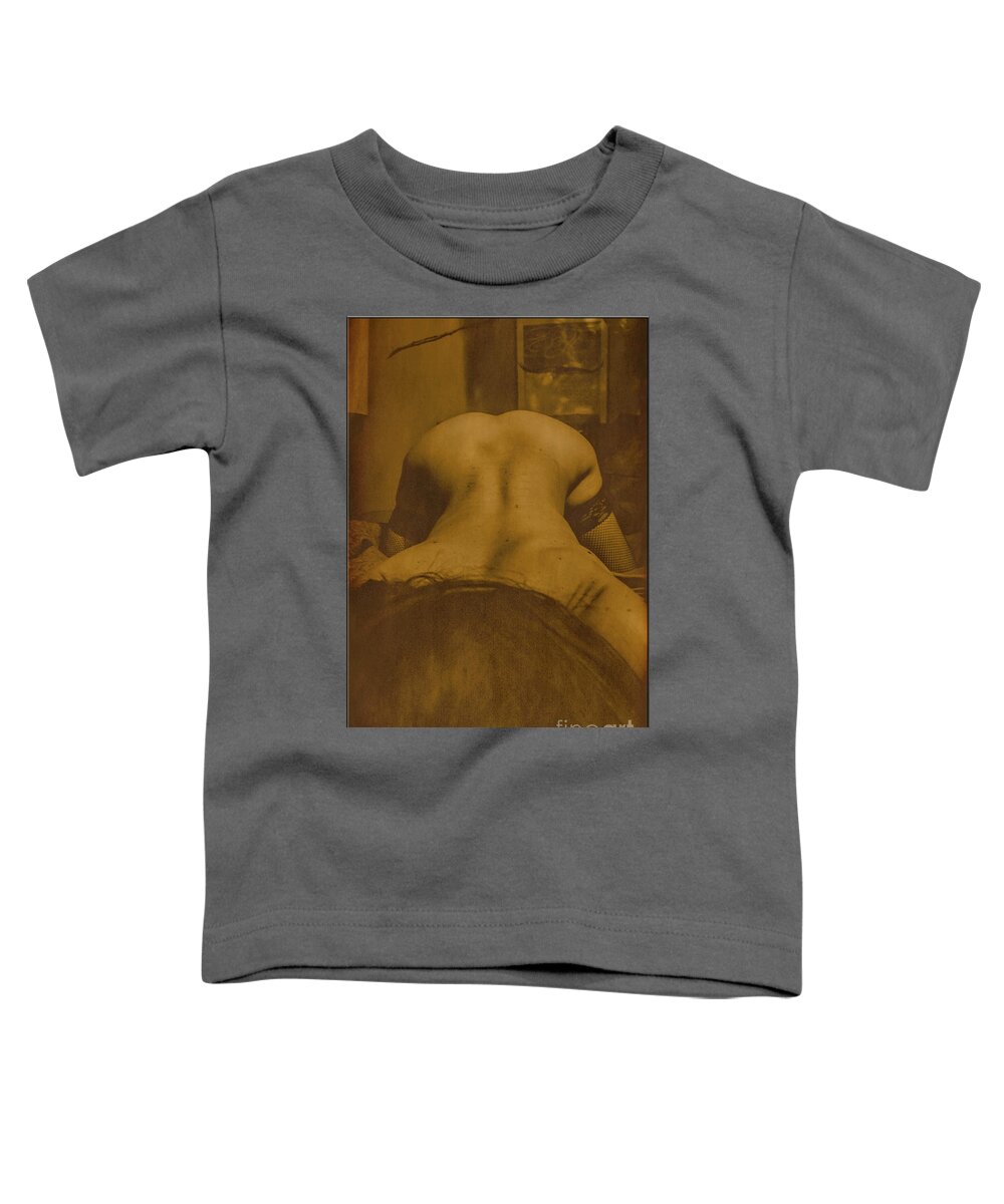 Dark Toddler T-Shirt featuring the digital art Surrender by Recreating Creation