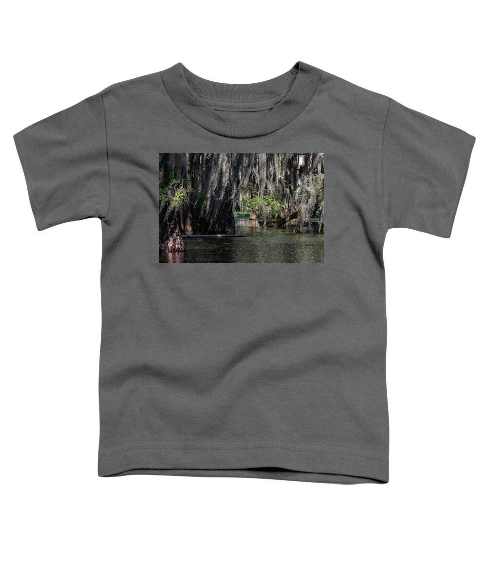Swamp Toddler T-Shirt featuring the photograph Swamp Moss by JASawyer Imaging