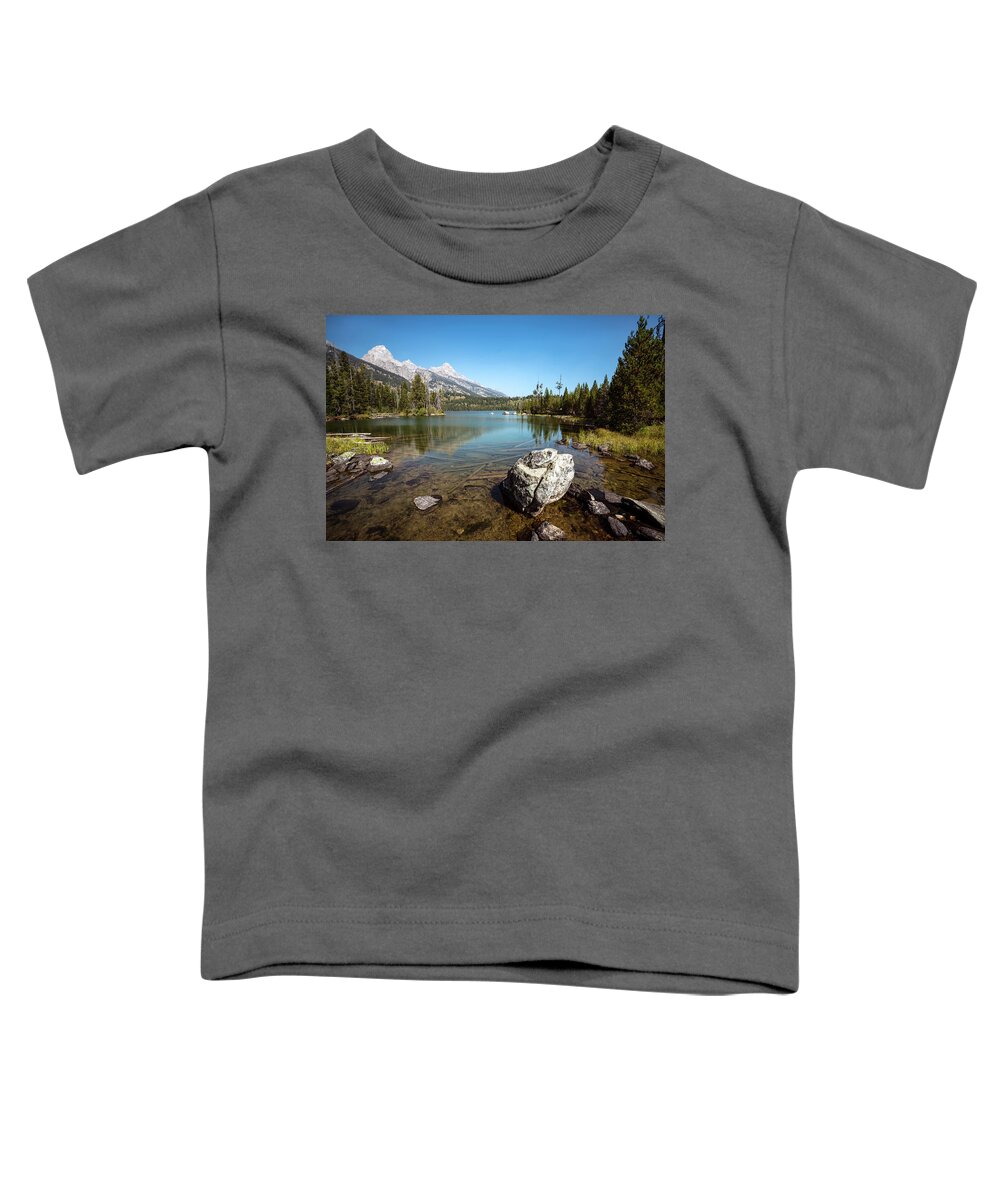 Taggart Lake Toddler T-Shirt featuring the photograph Taggart Lake 1 by Michelle Joseph-Long