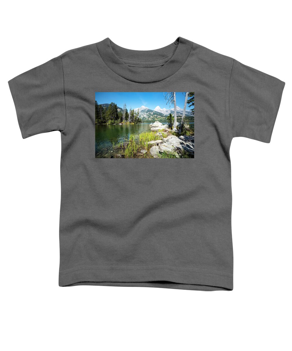 Taggart Lake Toddler T-Shirt featuring the photograph Taggart Lake 2 by Michelle Joseph-Long