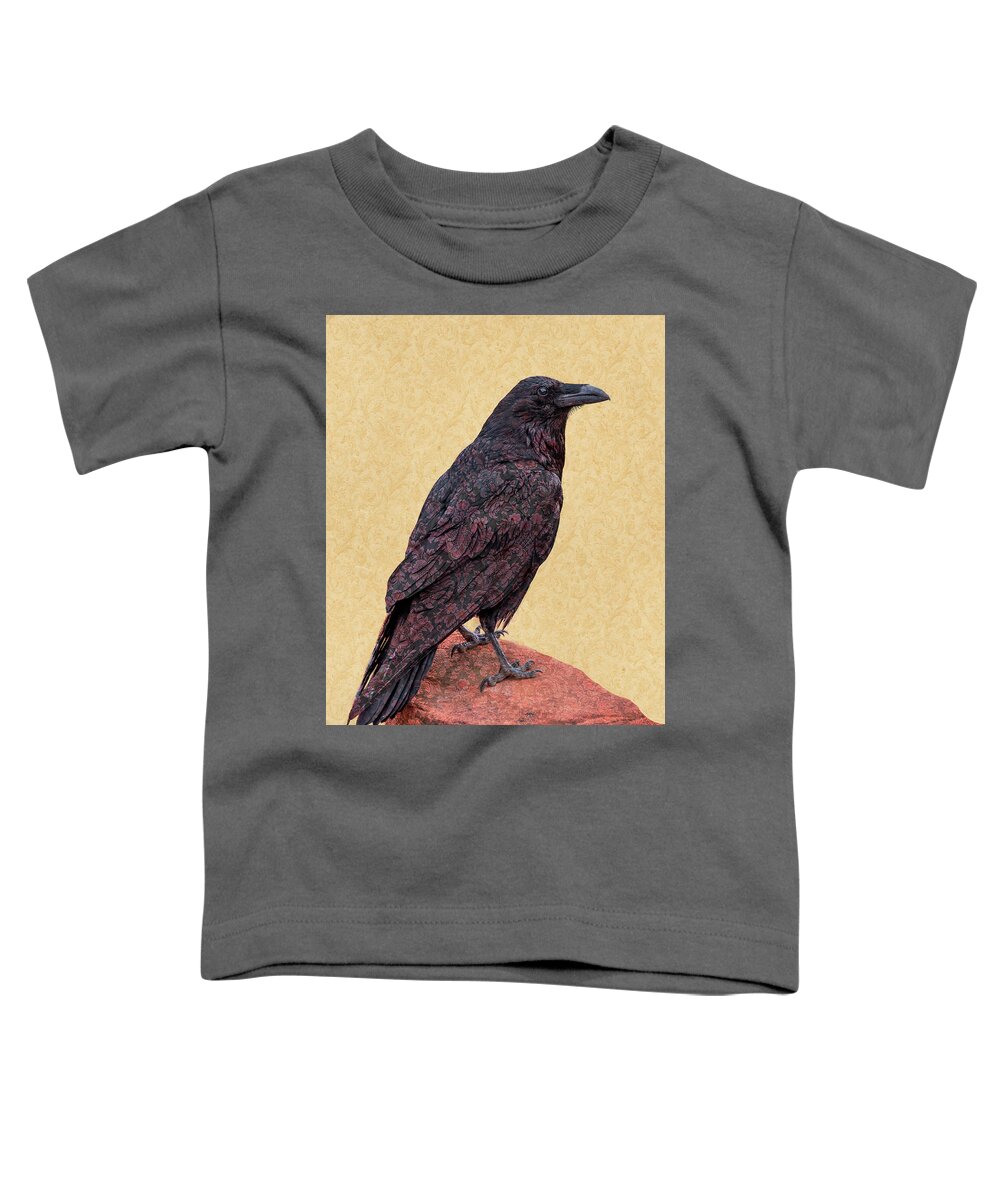 Raven Toddler T-Shirt featuring the photograph Tapestry by Mary Hone