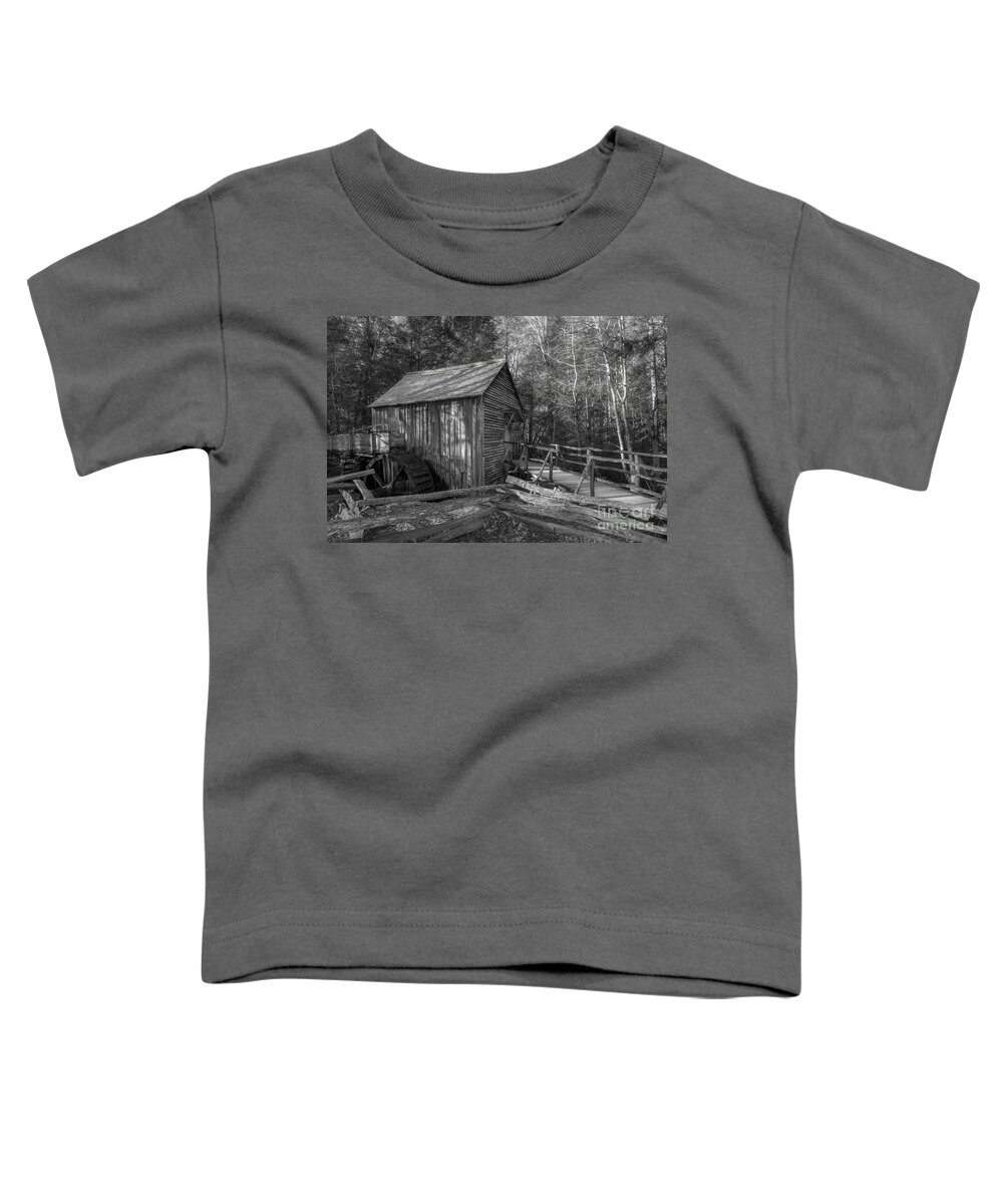 Grist Mill Toddler T-Shirt featuring the photograph Tennessee Mill 2 by Mike Eingle