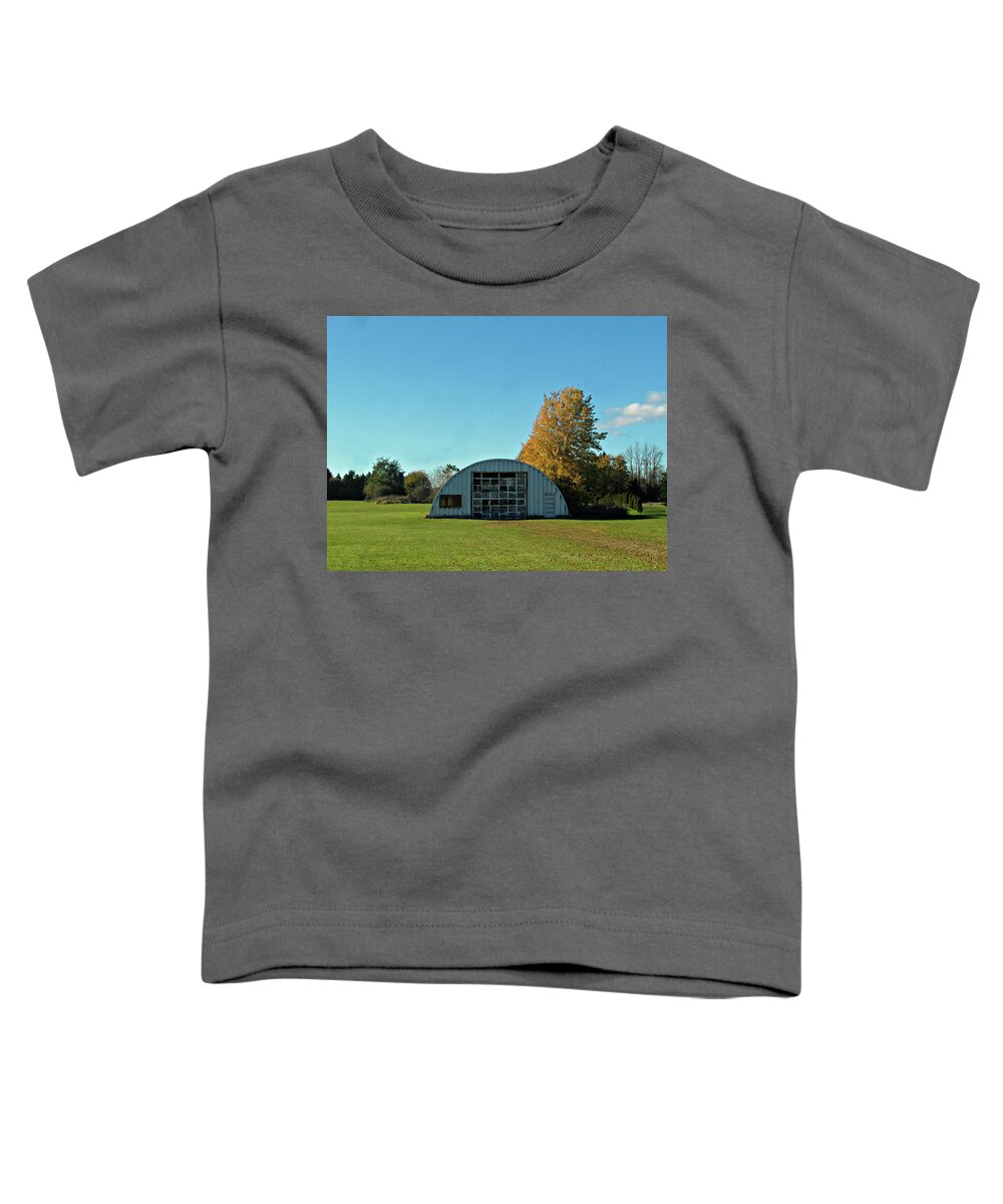 The Forgotten One Toddler T-Shirt featuring the photograph The Forgotten One by Cyryn Fyrcyd