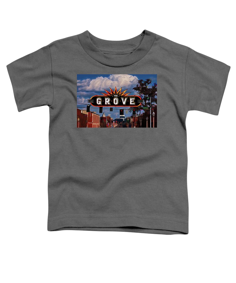 Americana Toddler T-Shirt featuring the photograph The Grove by Robert FERD Frank