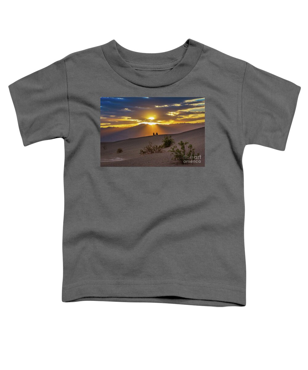 Death Valley Toddler T-Shirt featuring the photograph The Proposal by Mimi Ditchie
