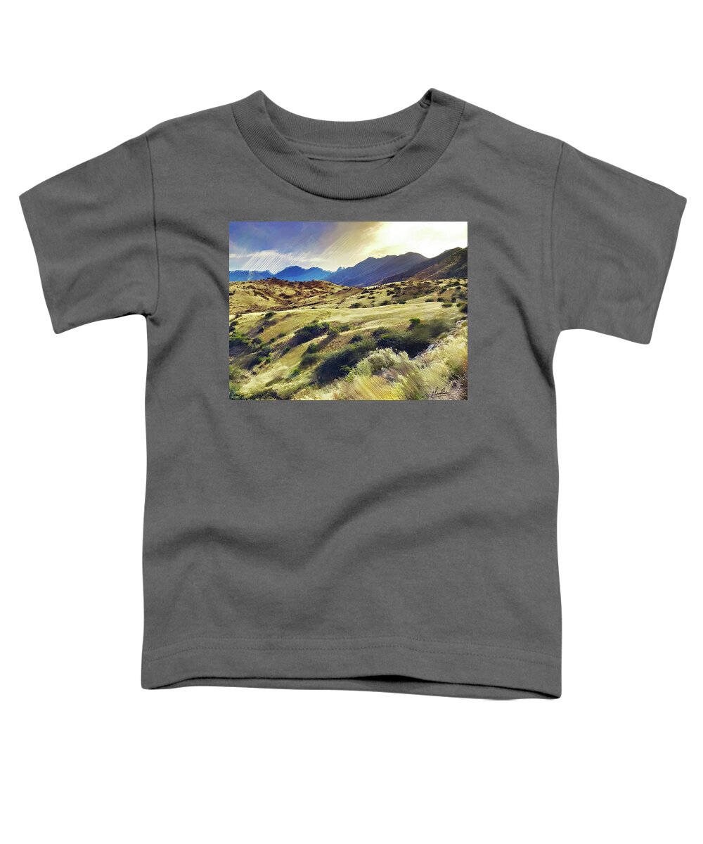 Range Toddler T-Shirt featuring the photograph The Range by GW Mireles