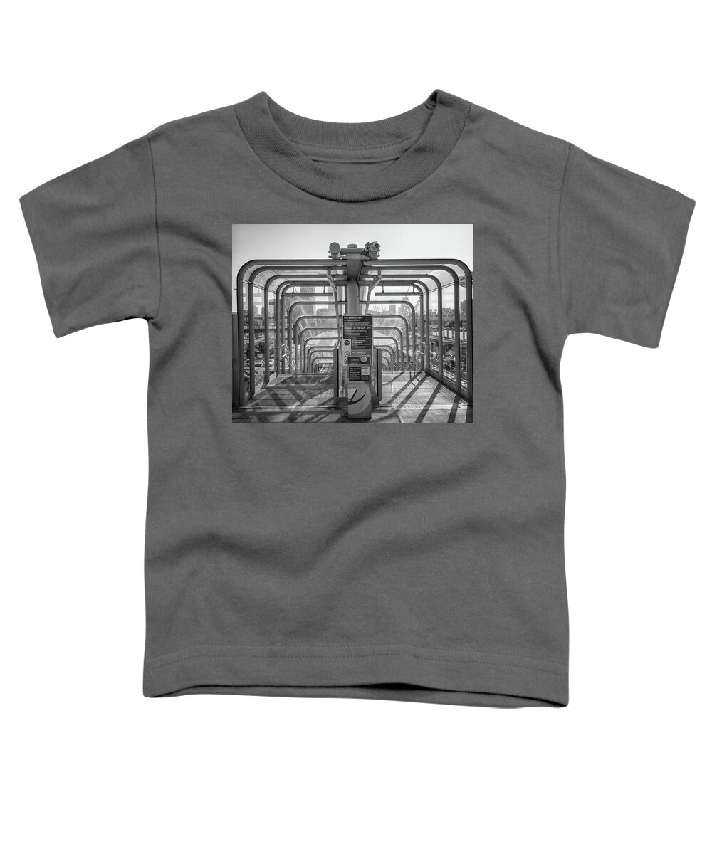 Urban Toddler T-Shirt featuring the photograph The Station by Martin Newman