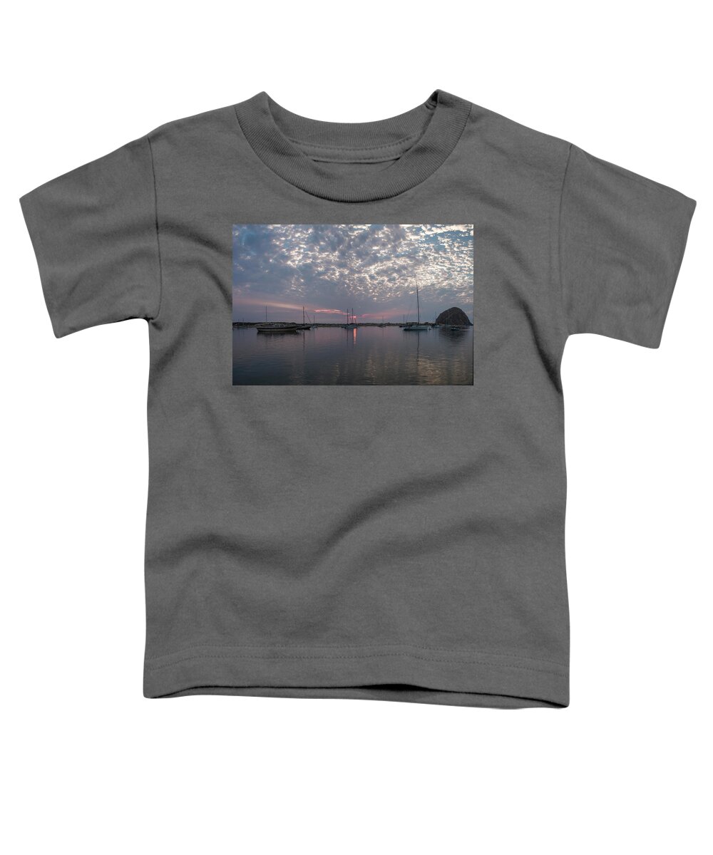 Morro Bay Toddler T-Shirt featuring the photograph Tidelands Park Vista by Mike Long