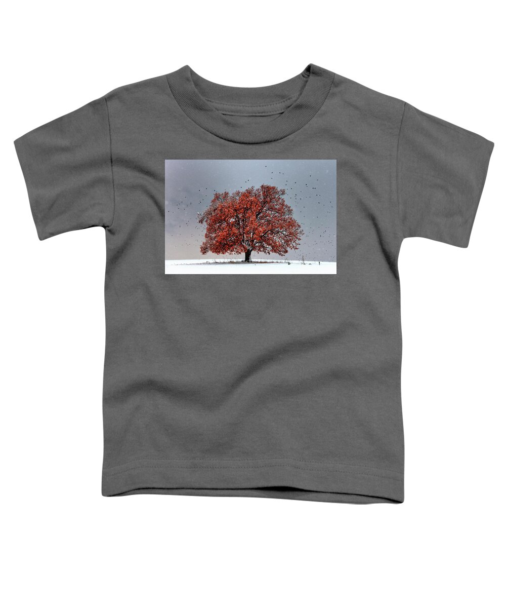 Bulgaria Toddler T-Shirt featuring the photograph Tree Of Life by Evgeni Dinev