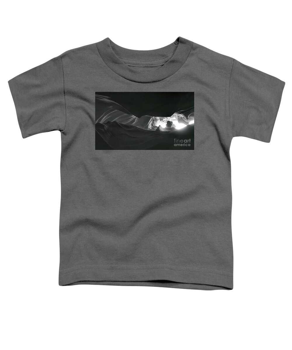 Tunnel Of Light Toddler T-Shirt featuring the photograph Tunnel Of Light, Antelope Canyon by Felix Lai