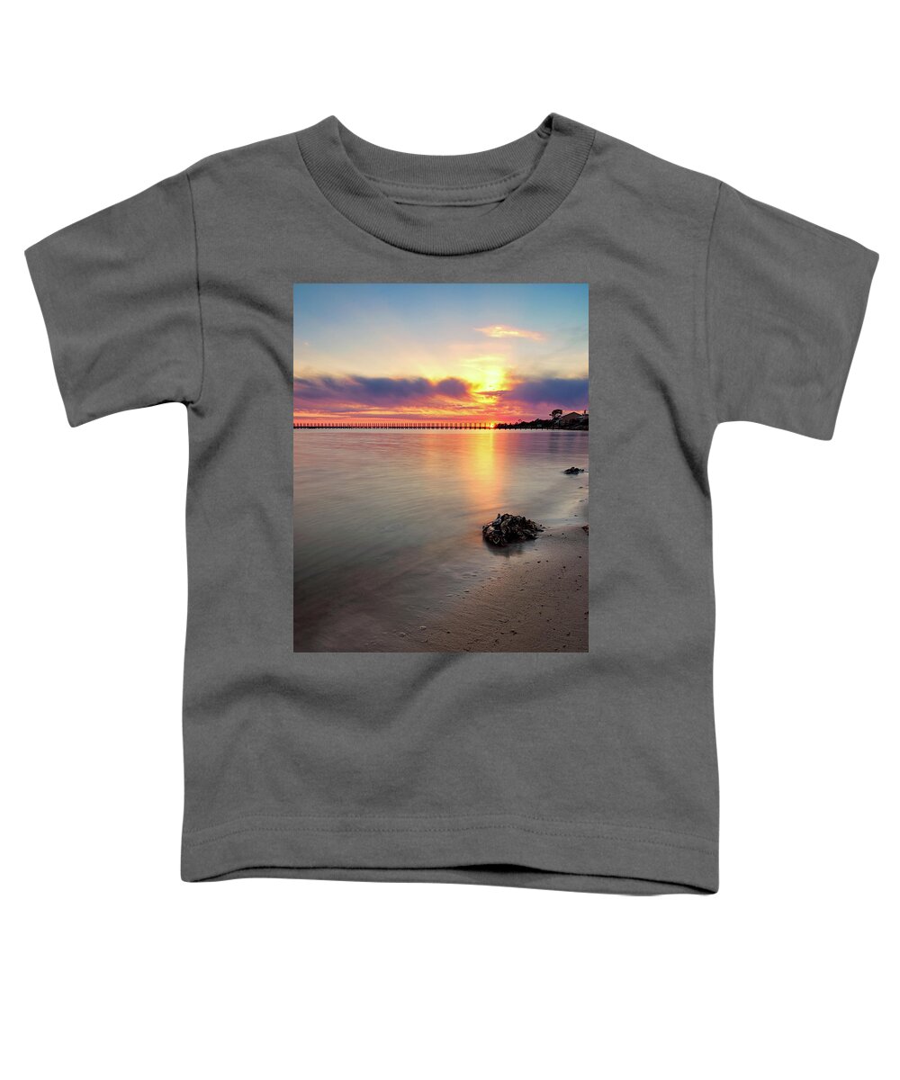 Landscape Toddler T-Shirt featuring the photograph Warm Serenity by Mike Whalen
