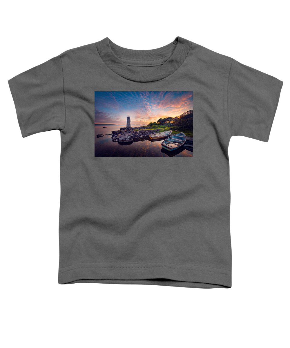 Sunset Toddler T-Shirt featuring the photograph When the Words are not Enough by Philippe Sainte-Laudy