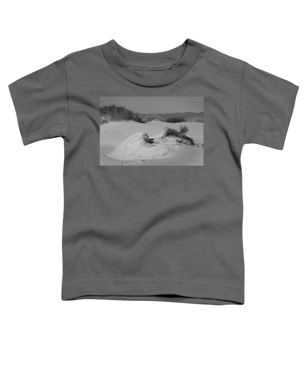 Richard E. Porter Toddler T-Shirt featuring the photograph White Sands #4190 - White Sands National Monument, New Mexico by Richard Porter