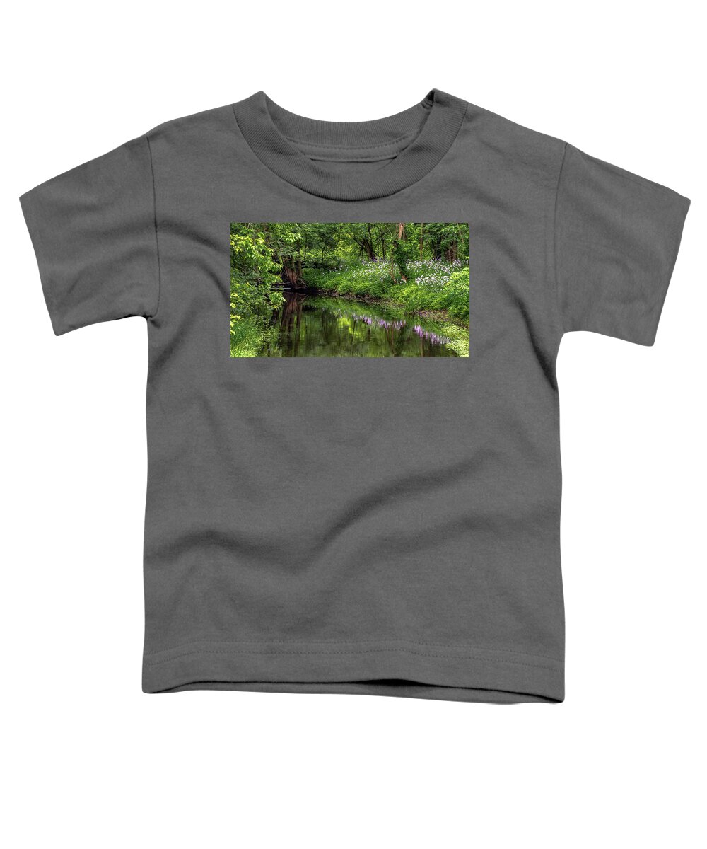 Wildflowers Toddler T-Shirt featuring the photograph Wildflower Reflections by Rod Best