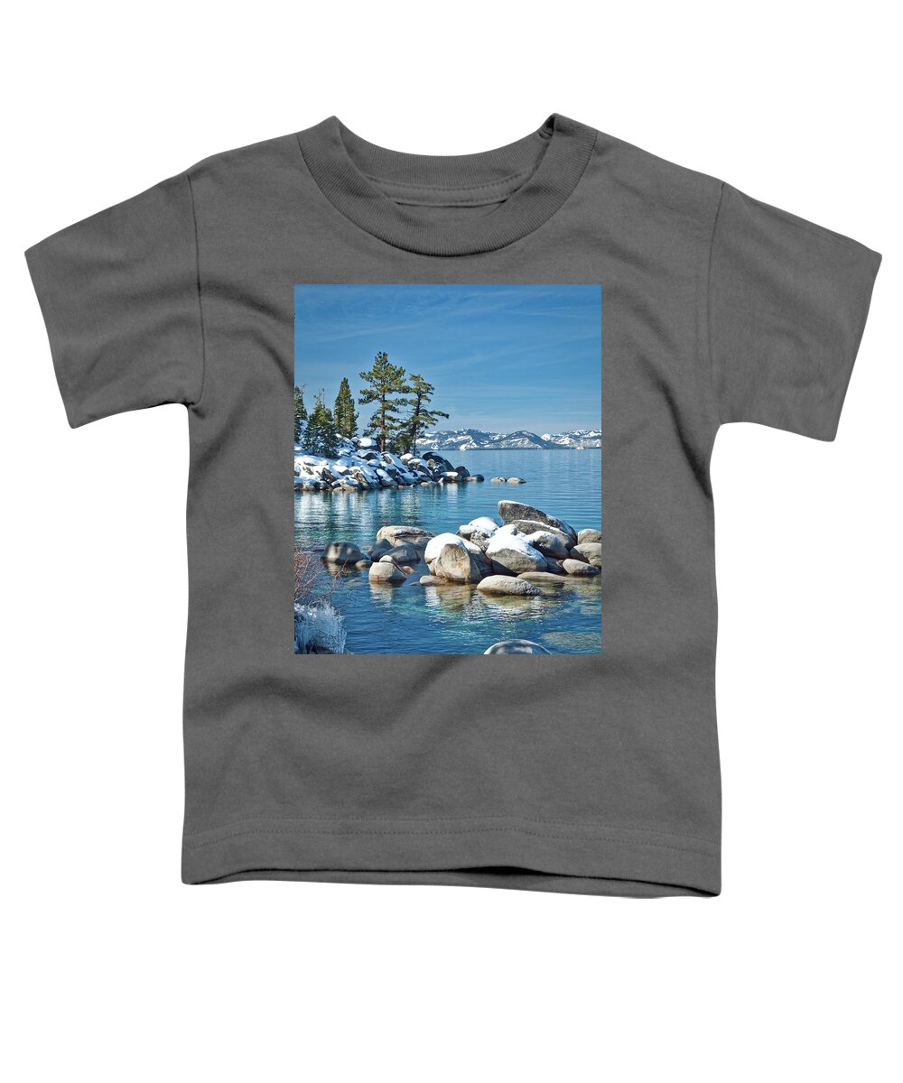 Winter Toddler T-Shirt featuring the photograph Winter Morning 1 by Martin Gollery