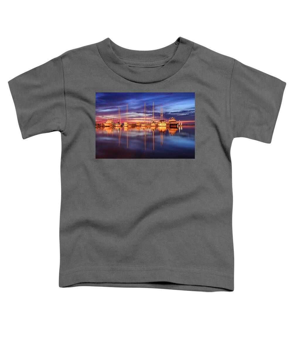 Sunrise Toddler T-Shirt featuring the photograph Worth Waiting For Too by Christopher Rice