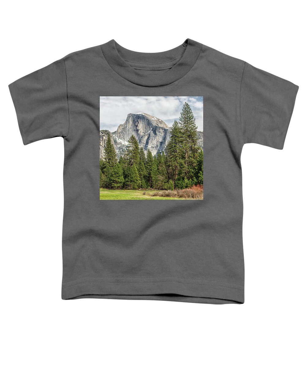  Toddler T-Shirt featuring the photograph Yosemite from Cook's Meadow by Bruce McFarland