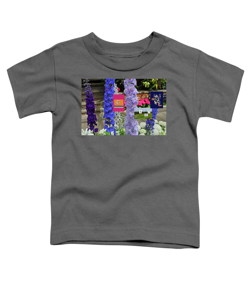 Walter Paul Bebirian: Volord Kingdom Art Collection Grand Gallery Toddler T-Shirt featuring the digital art 1-28-2020a by Walter Paul Bebirian