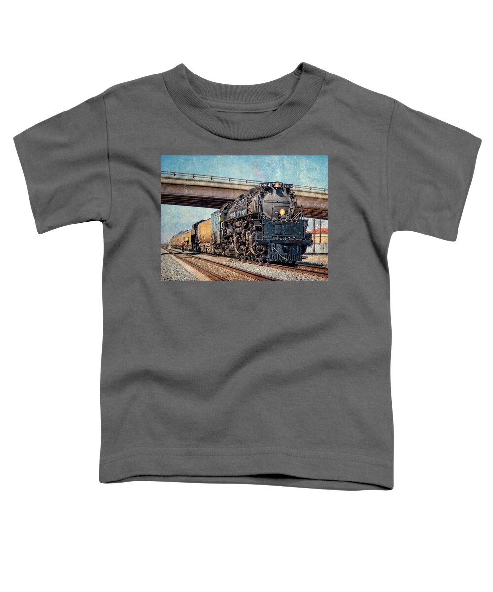 Big Boy Toddler T-Shirt featuring the digital art Big Boy No 4014 #2 by Sandra Selle Rodriguez