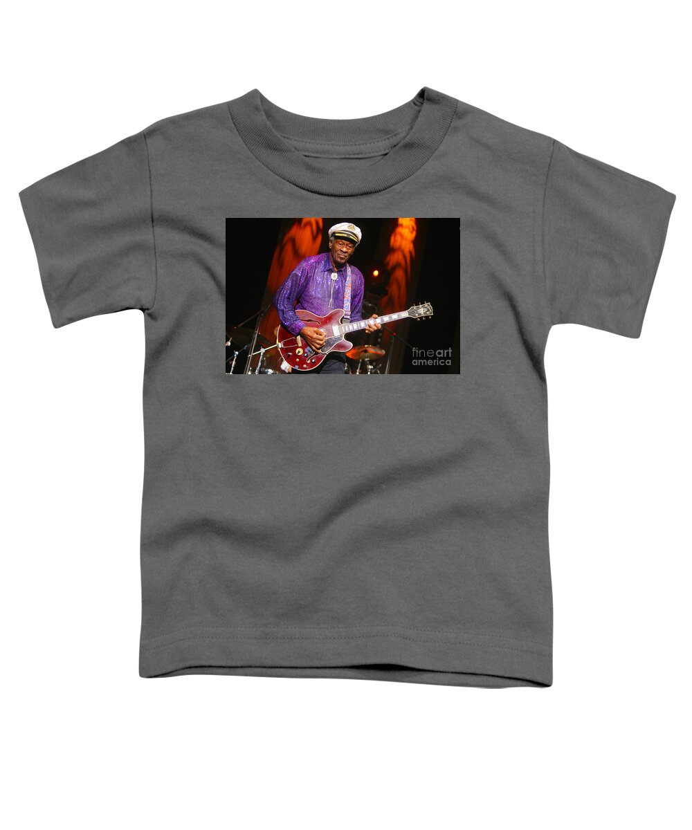 Chuck Toddler T-Shirt featuring the photograph Chuck Barry by Action