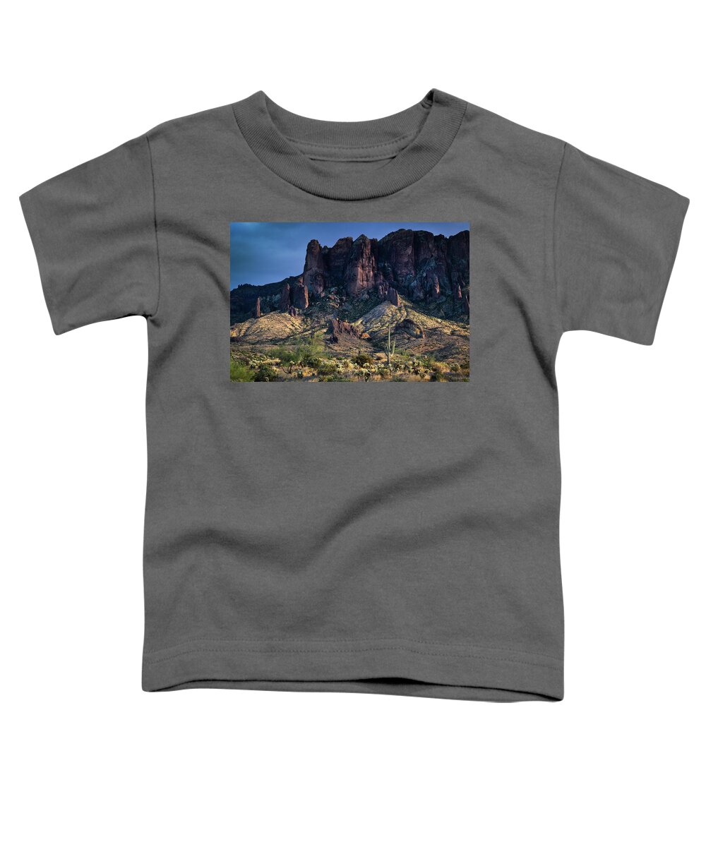 Arizona Toddler T-Shirt featuring the photograph Evening Light #1 by Saija Lehtonen