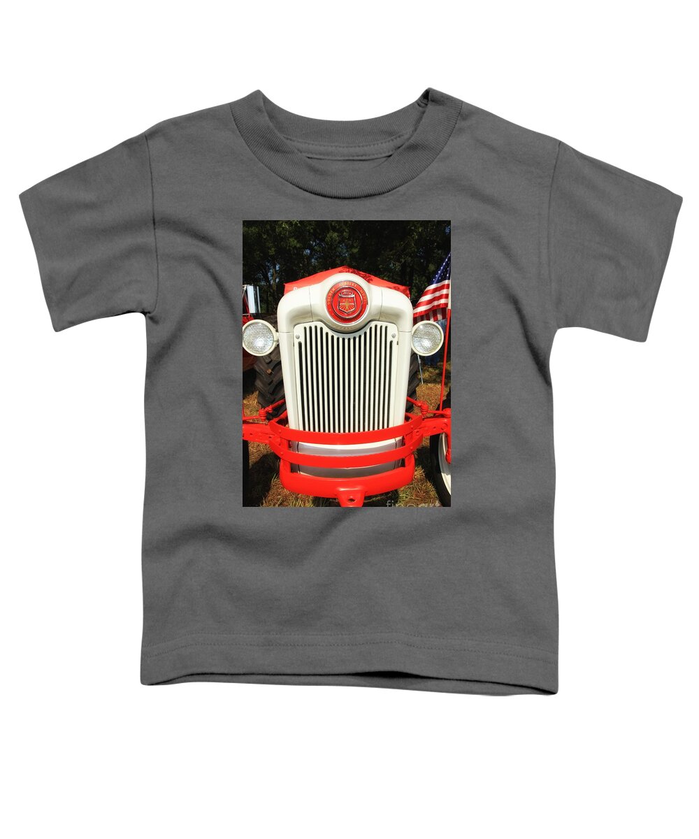 Ford Tractor Toddler T-Shirt featuring the photograph Ford Tractor #1 by Mike Eingle