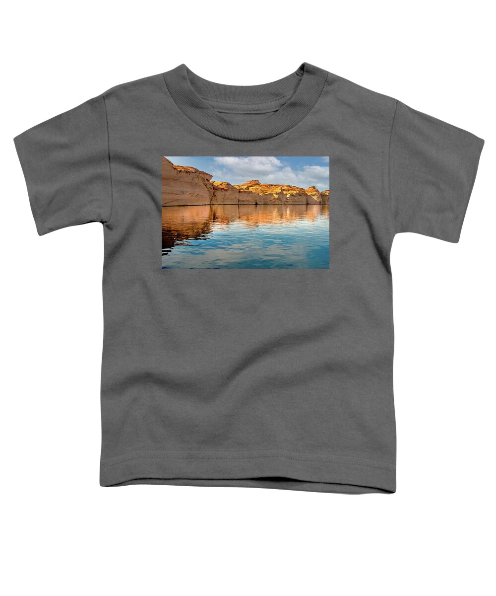 Arizona Toddler T-Shirt featuring the photograph Glen Canyon by Jerry Cahill