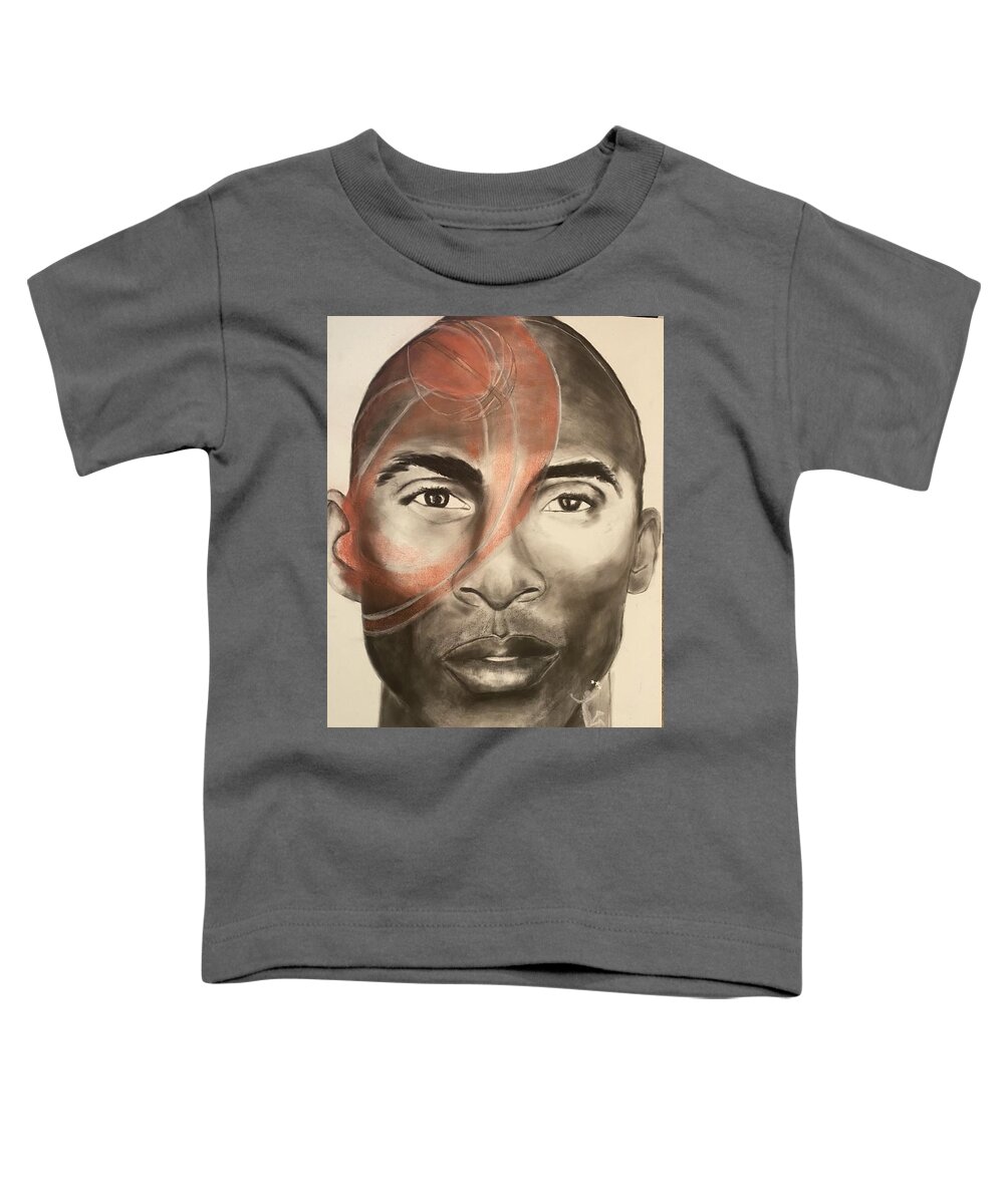 Toddler T-Shirt featuring the drawing KB by Angie ONeal