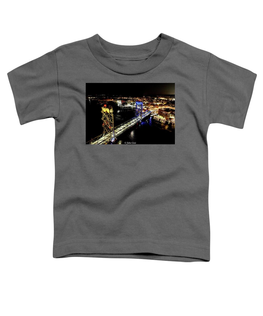  Toddler T-Shirt featuring the photograph Memorial Bridge #1 by John Gisis