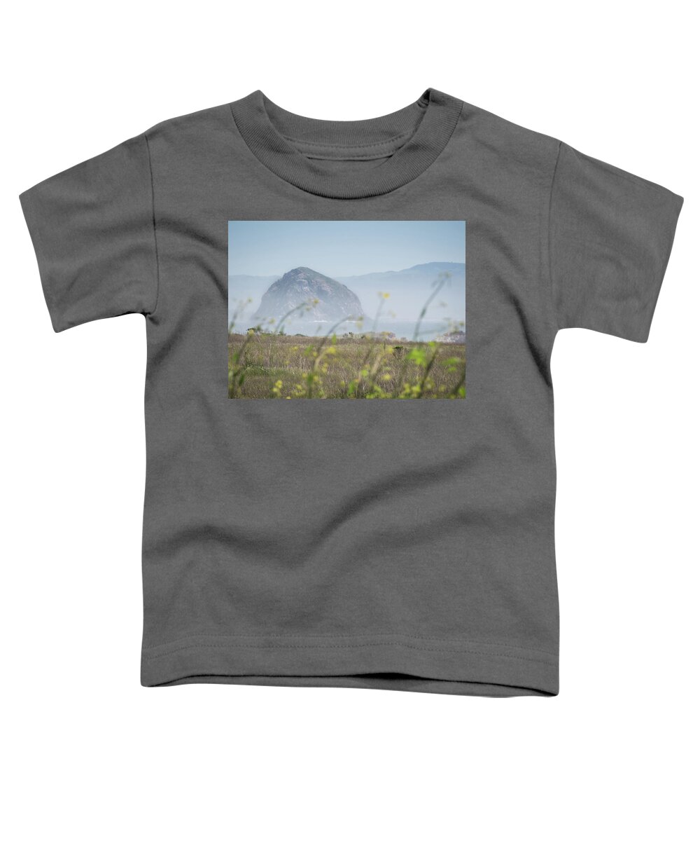 California Toddler T-Shirt featuring the photograph Morro Rock #1 by Margaret Pitcher