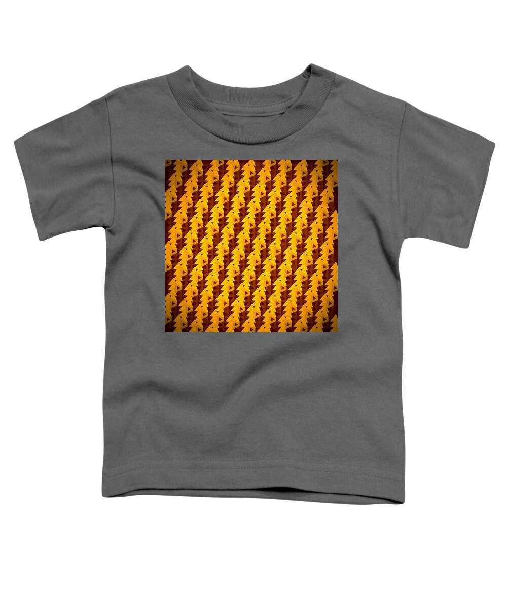Abstract Toddler T-Shirt featuring the digital art Pattern 5 #1 by Marko Sabotin