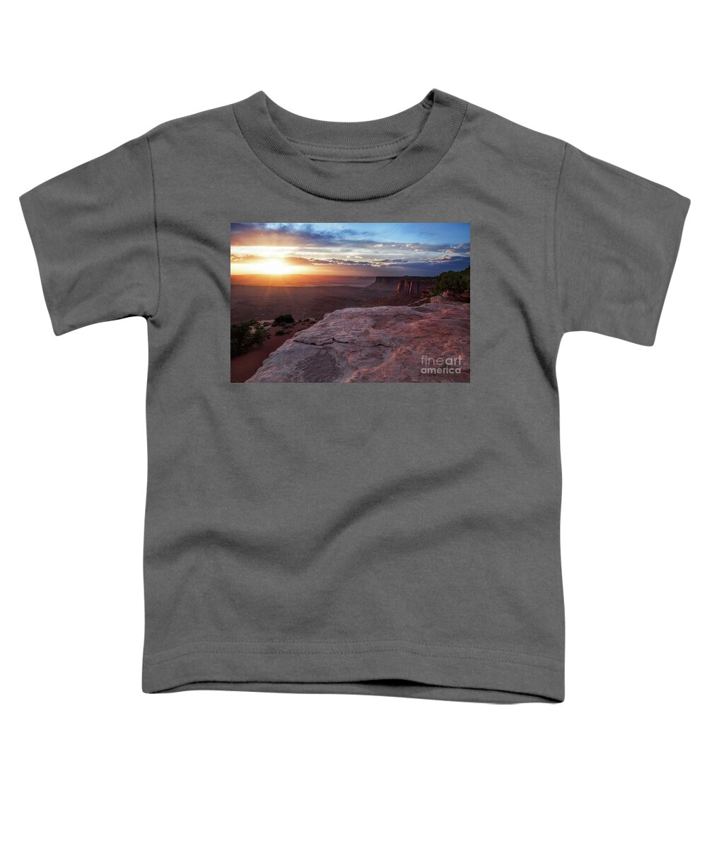 Red Soil Toddler T-Shirt featuring the photograph Red Dawn by Jim Garrison