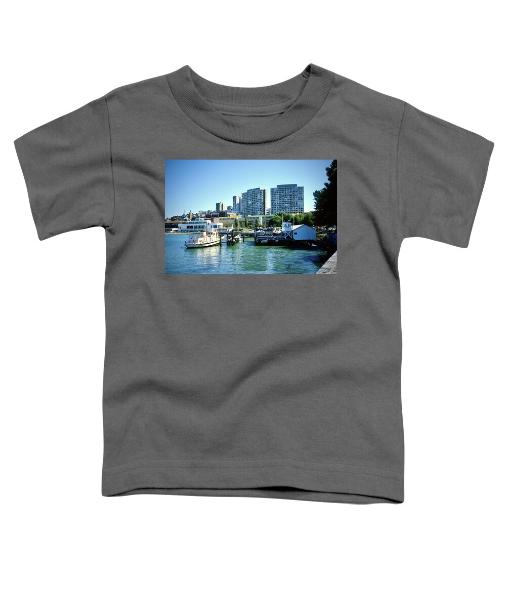  Toddler T-Shirt featuring the photograph San Francisco 1984 by Gordon James