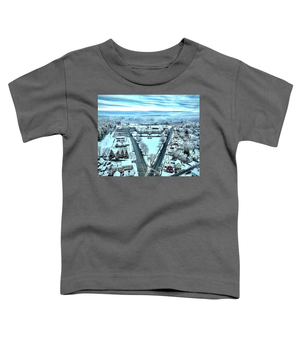  Toddler T-Shirt featuring the photograph Spaulding High School #1 by John Gisis