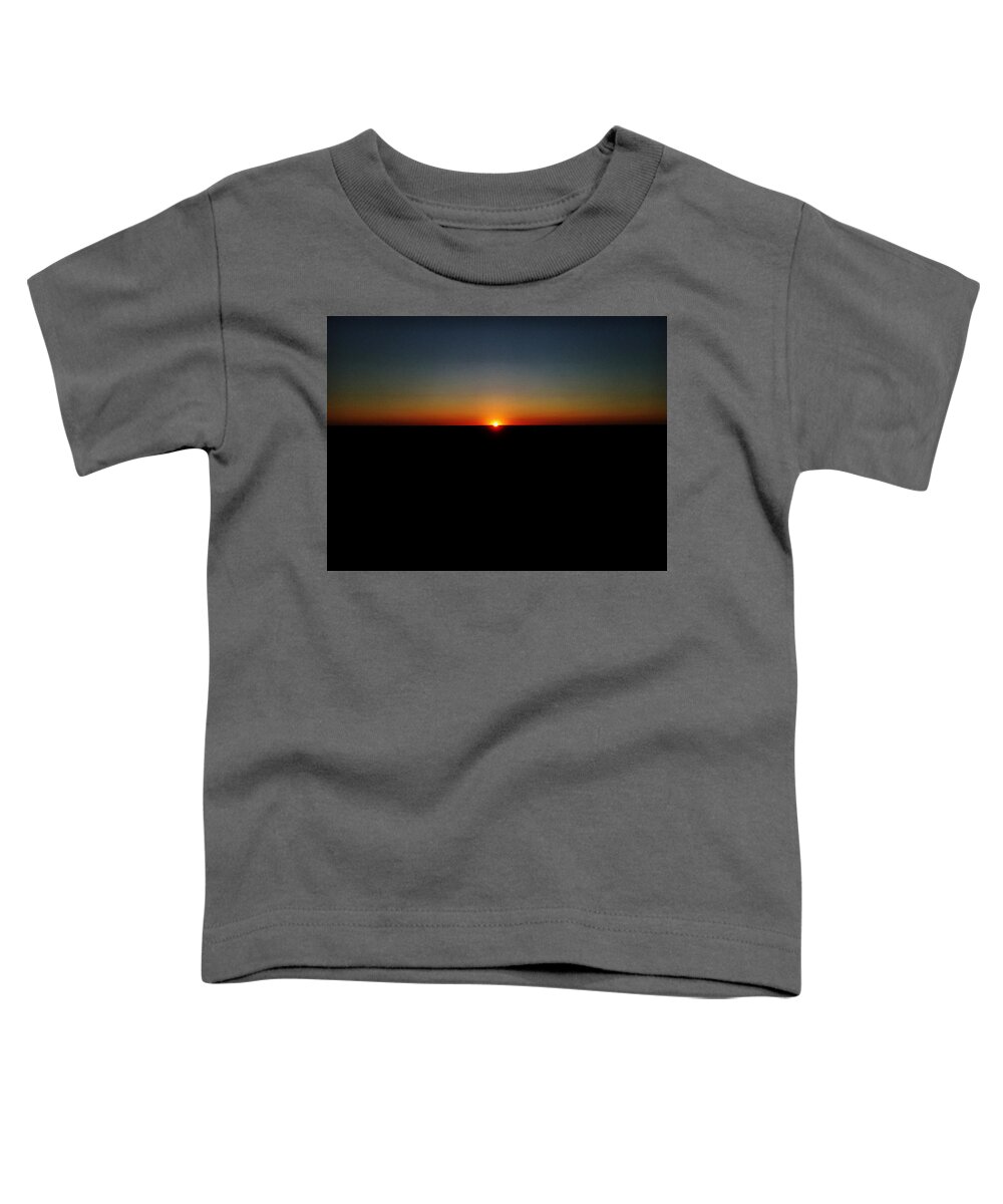  Toddler T-Shirt featuring the photograph Sunset #1 by Stephen Dorton