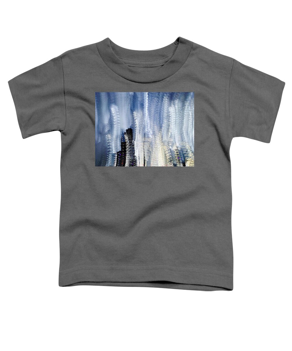 Pacific Art Group Toddler T-Shirt featuring the photograph The City at Night #1 by Ursula Abresch