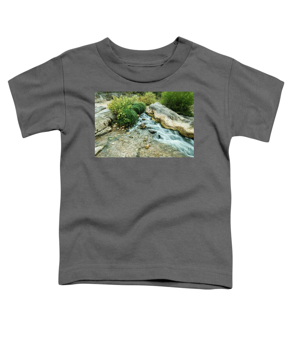 Johnson City Toddler T-Shirt featuring the photograph Pedernales Falls #10 by Raul Rodriguez