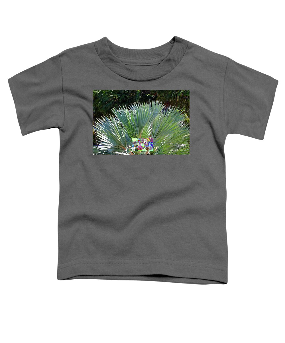 Walter Paul Bebirian: Volord Kingdom Art Collection Grand Gallery Toddler T-Shirt featuring the digital art 12-6-2019a by Walter Paul Bebirian