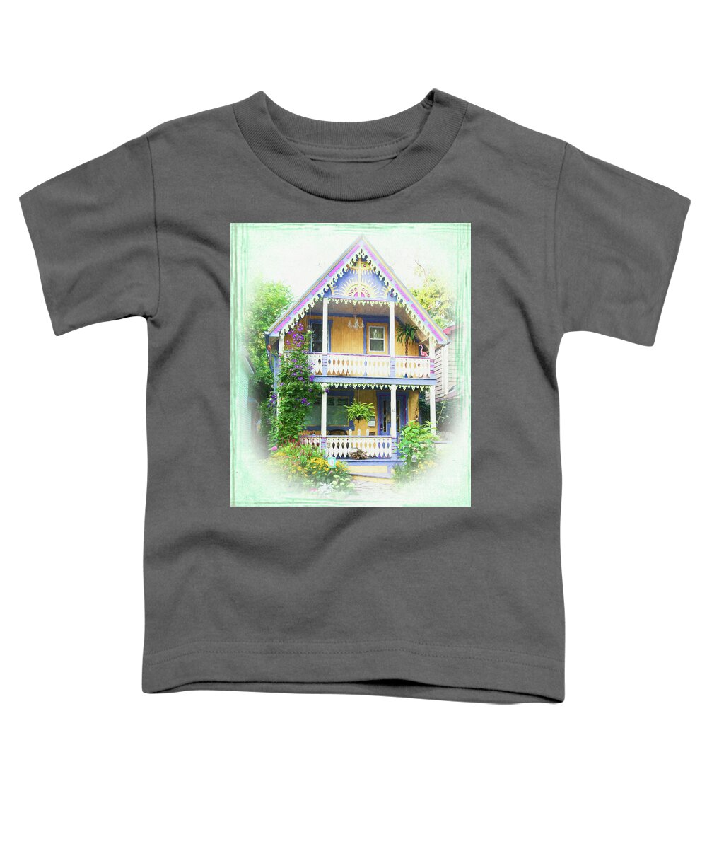 Cottages Toddler T-Shirt featuring the photograph 14 Fairview by Marilyn Cornwell