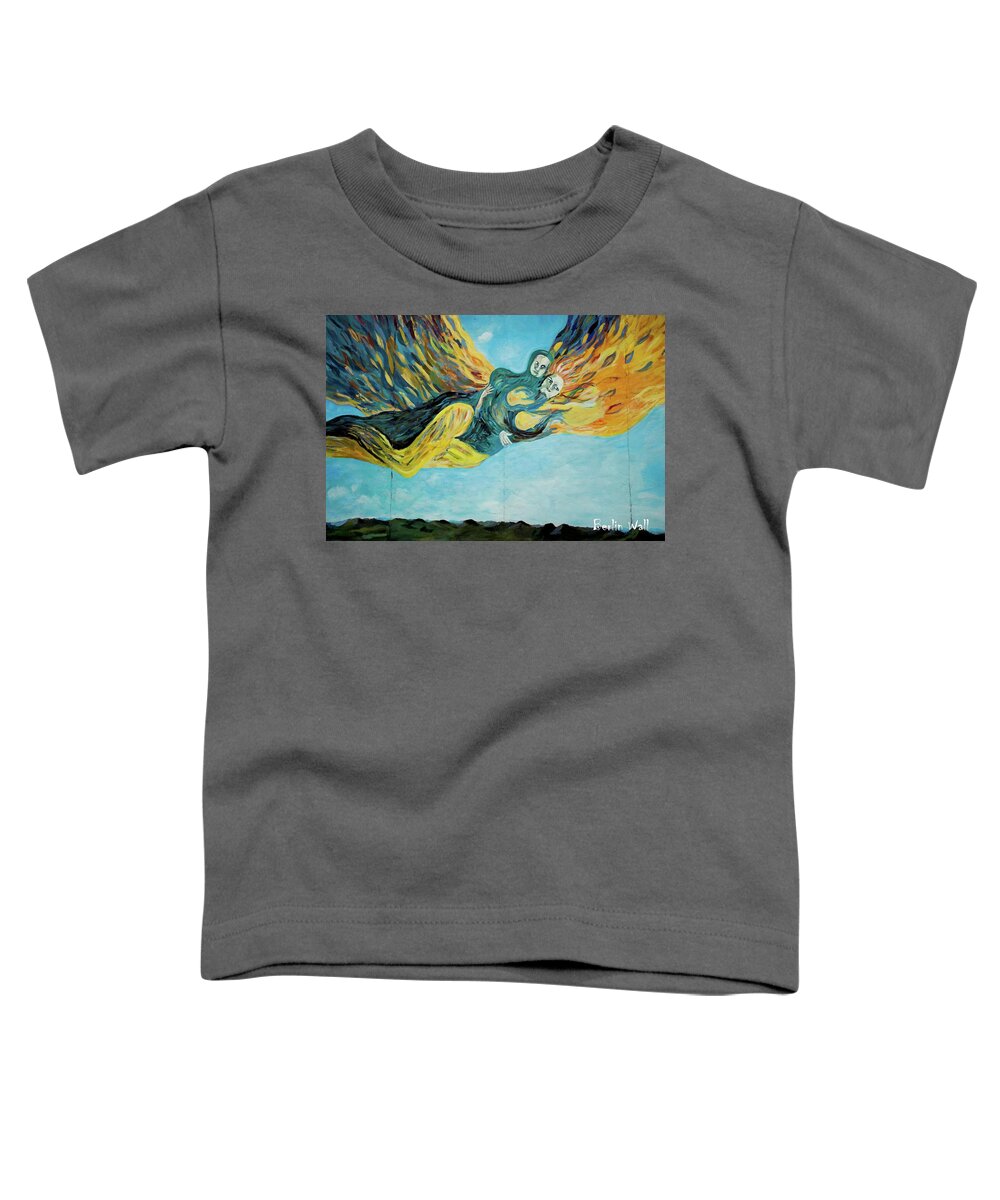 Germany Toddler T-Shirt featuring the photograph Berlin Wall #18 by Robert Grac