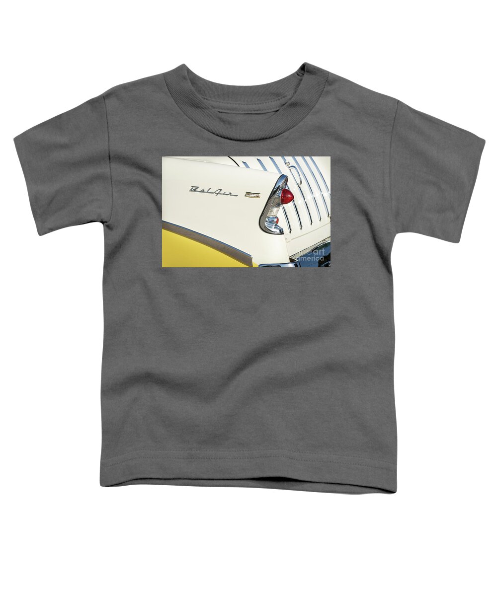 Automotive Toddler T-Shirt featuring the photograph 1956 Belair Nomad by Dennis Hedberg