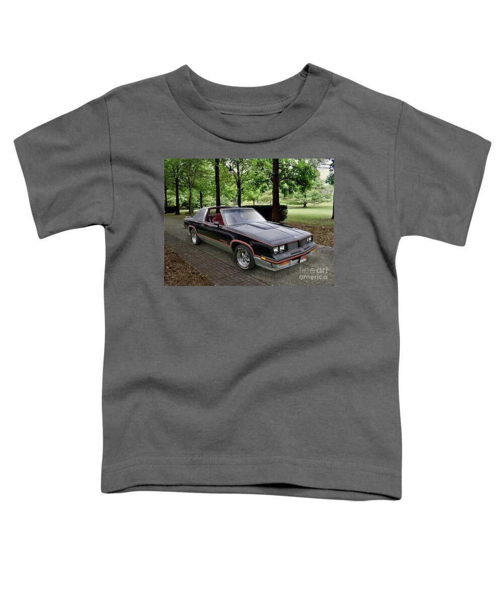 1983 Toddler T-Shirt featuring the photograph 1983 Hurst Olds by Ron Long