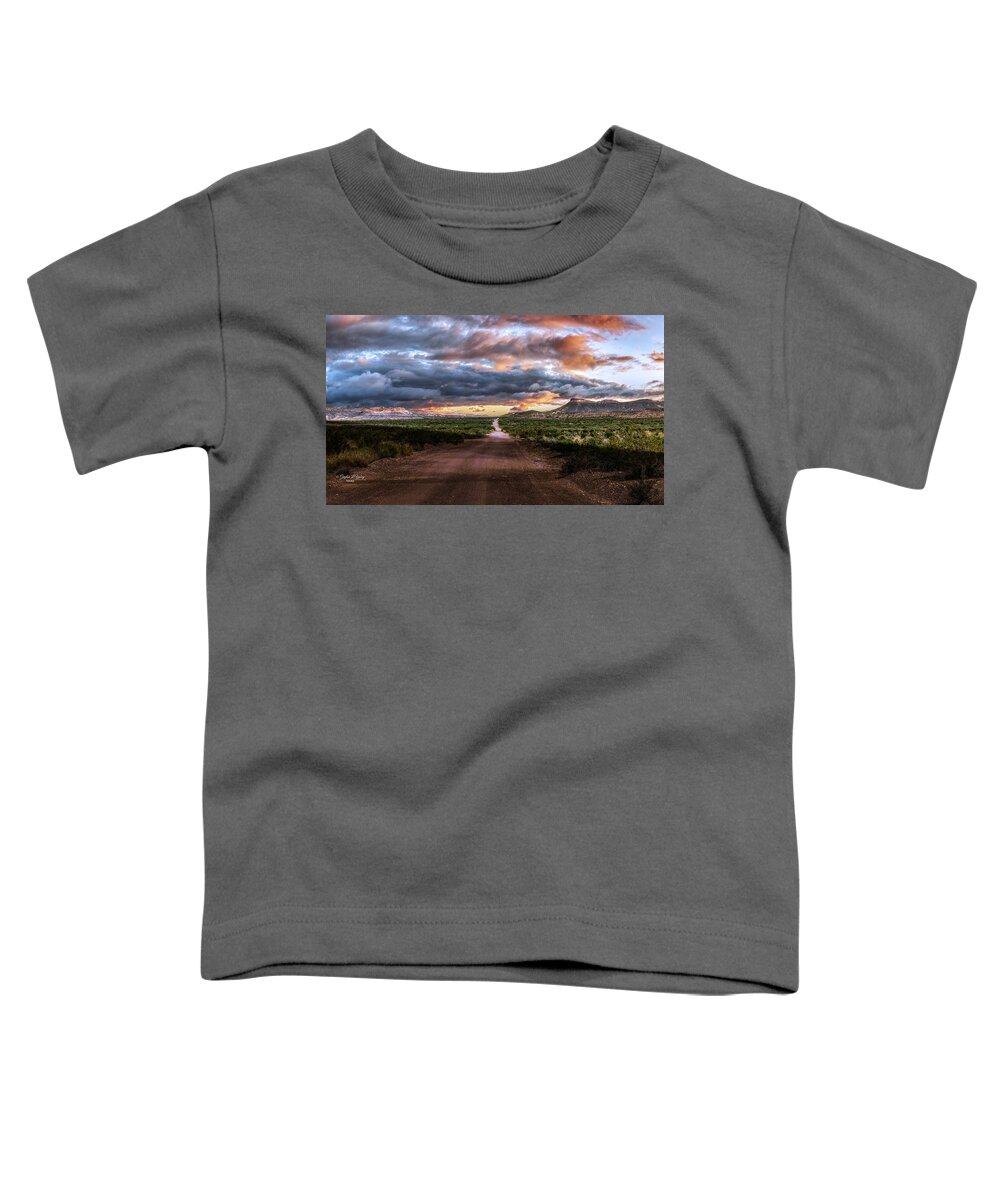 Sunset Toddler T-Shirt featuring the photograph Big Bend National Park #2 by G Lamar Yancy
