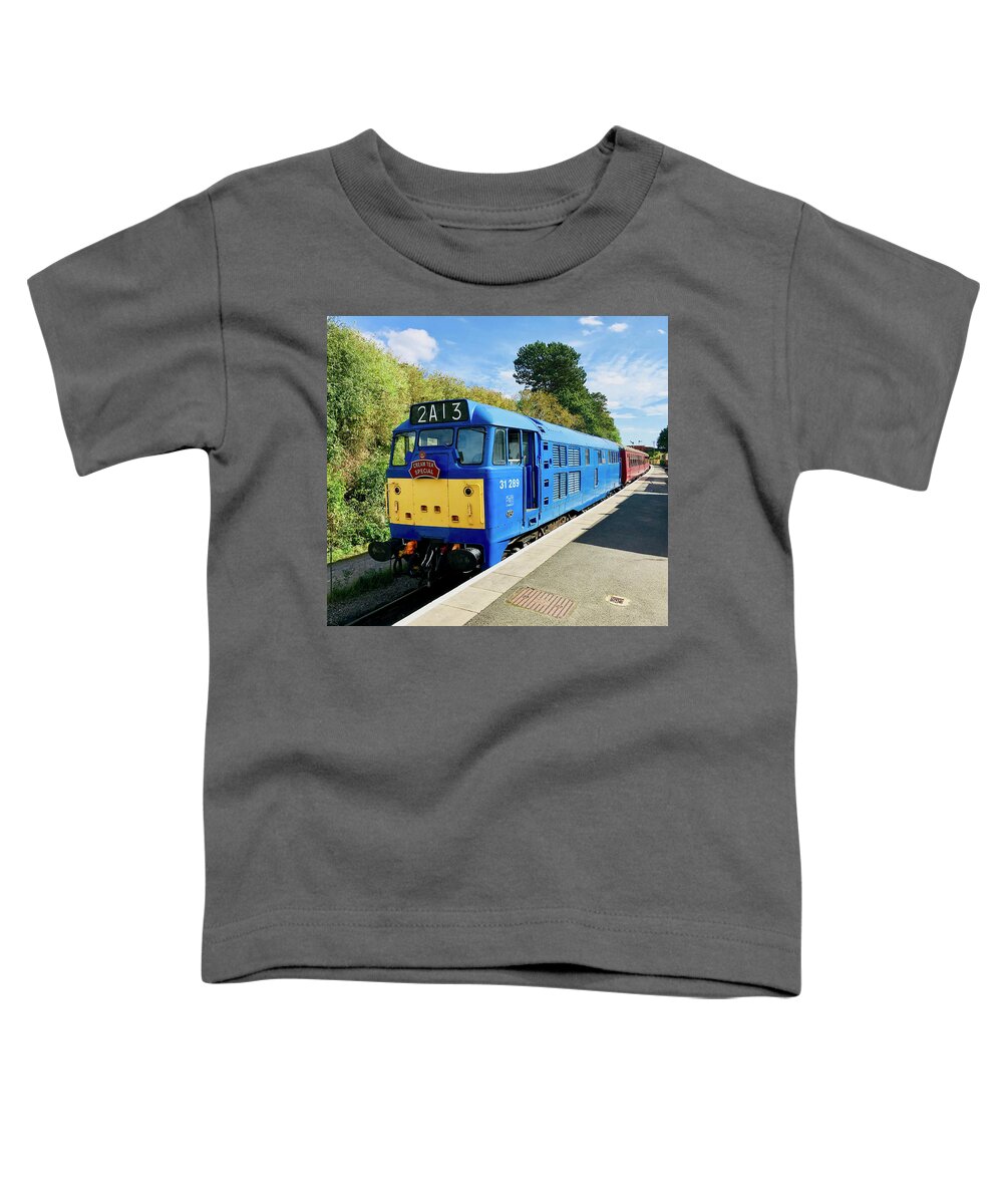  Toddler T-Shirt featuring the photograph BR Class 31 Diesel Locomotive #3 by Gordon James