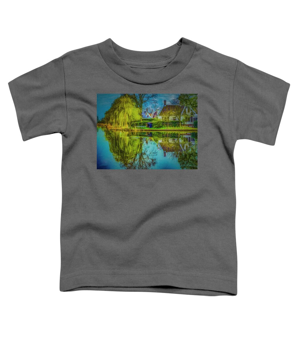 Photography Toddler T-Shirt featuring the photograph Broek in Waterland #2 by Paul Wear