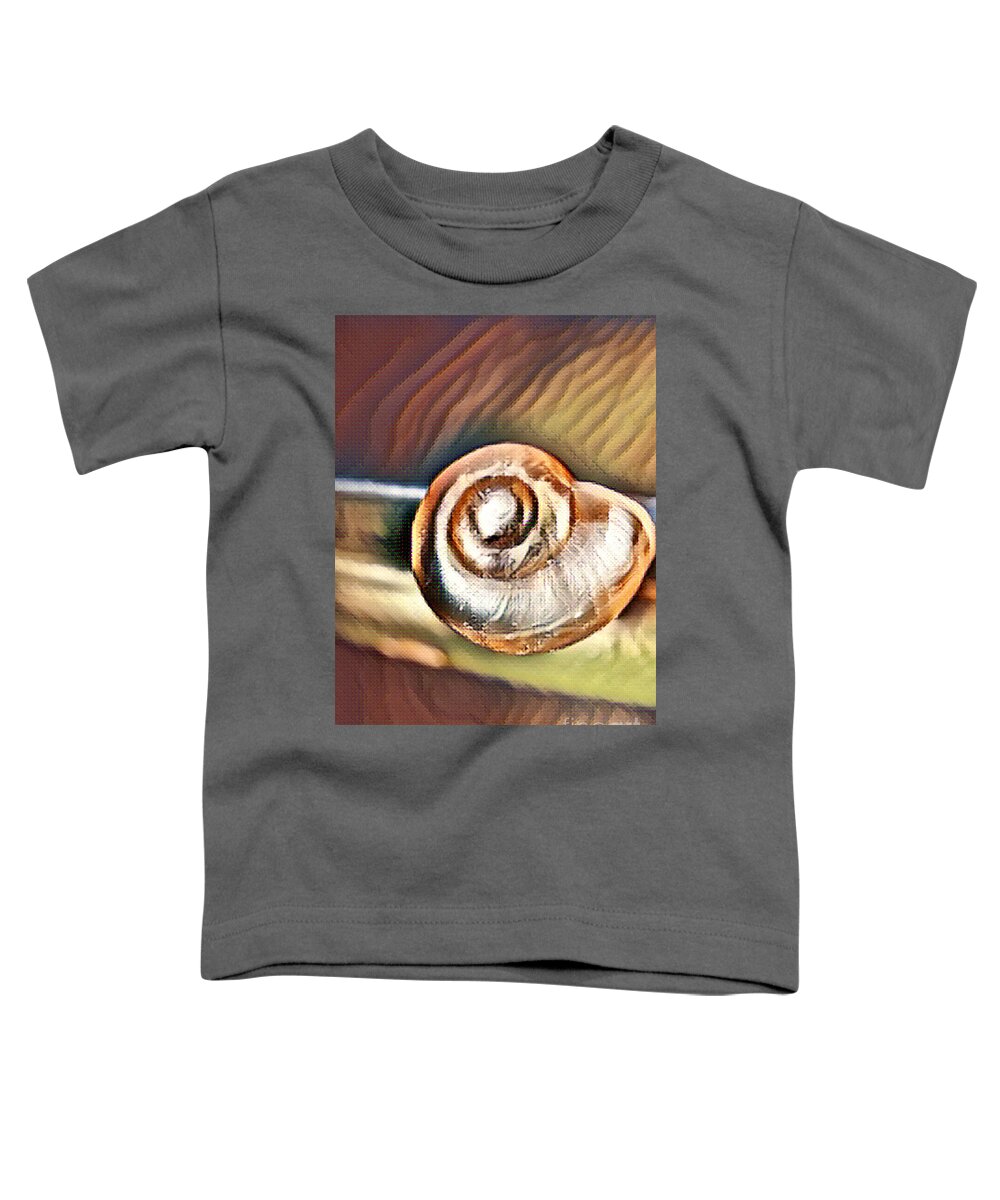 Fineartamerica Toddler T-Shirt featuring the digital art Digitail painting #2 by Yvonne Padmos